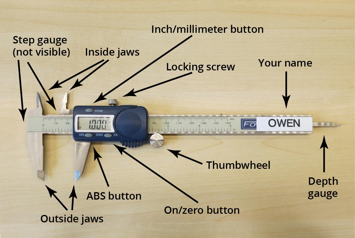 Vernier Caliper Parts